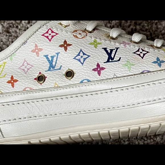 Multicolore Monogram Pattern Sneakers - Picture 6 of 6